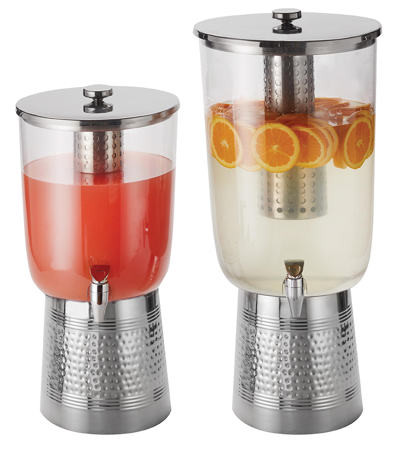 5 Gallon Hammered Beverage Dispenser