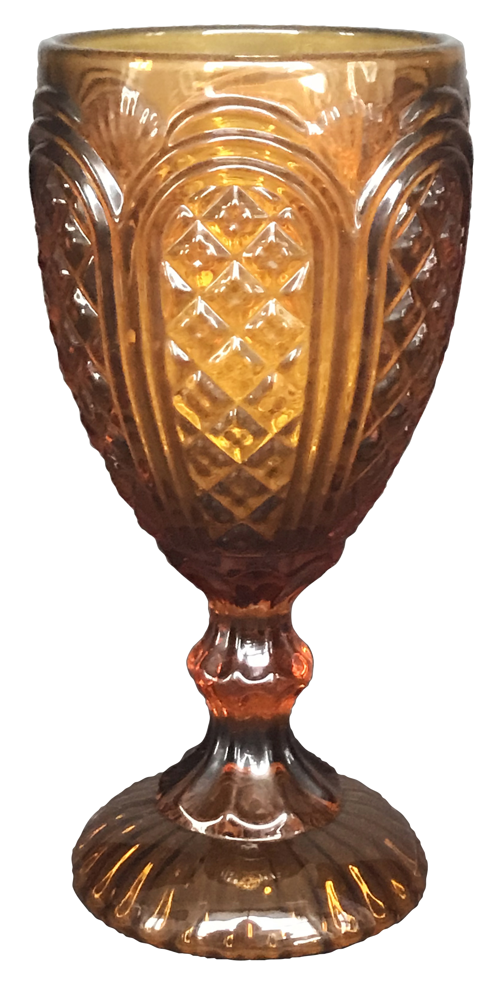 Amber Goblet