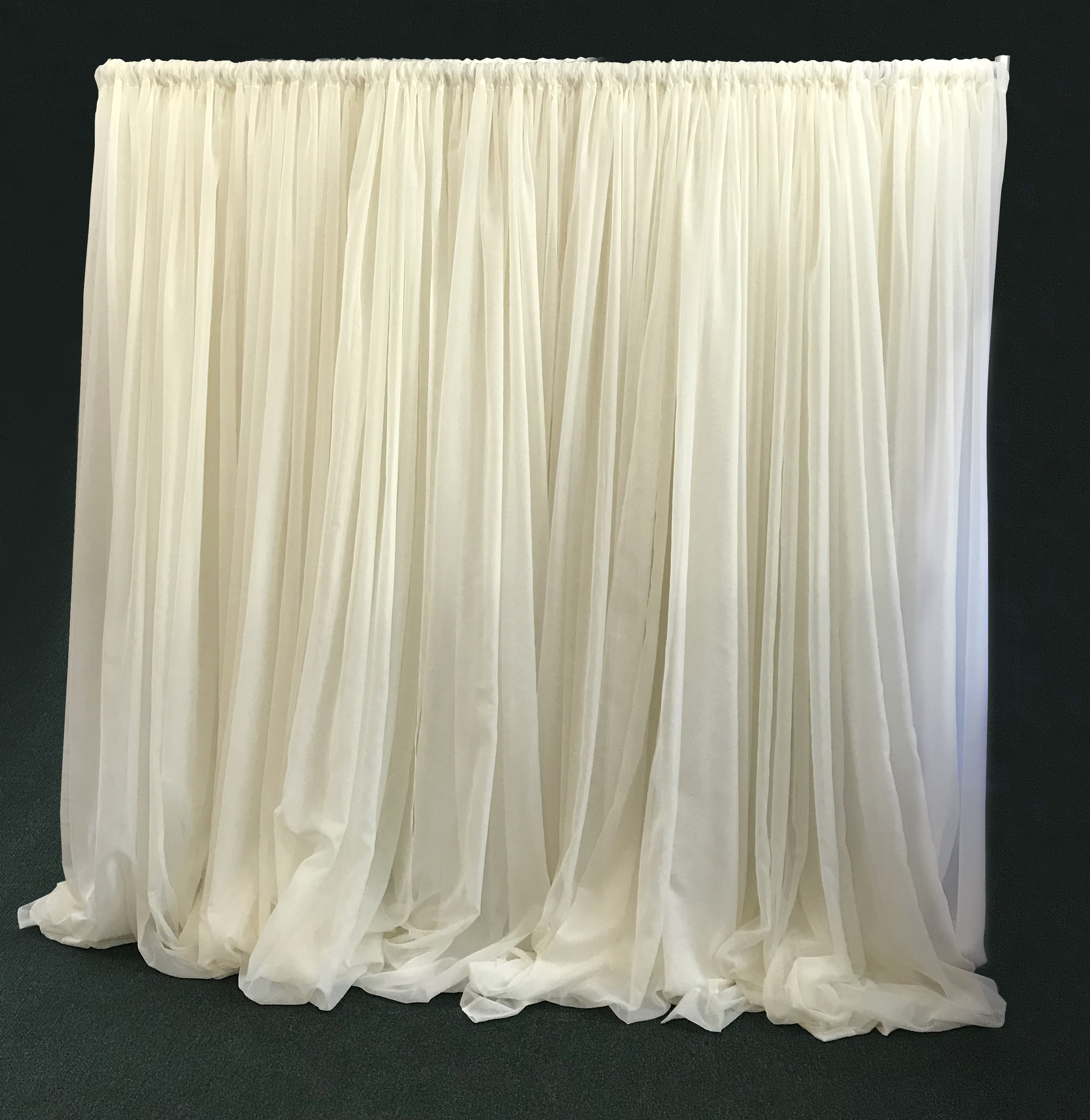 10' x 10 DIY Fabric Draping Backdrop Kit