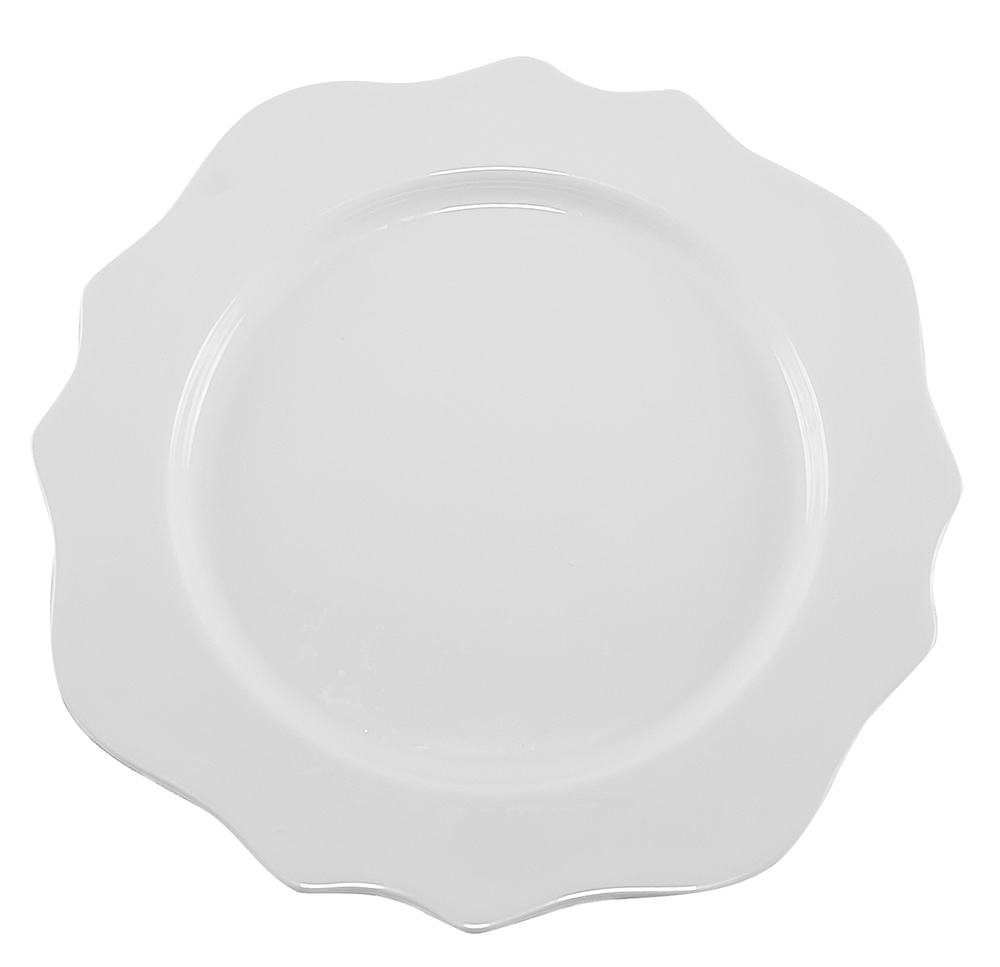 White Scallop Detail