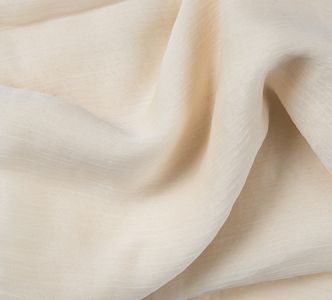 Ivory Chiffon Table Drape