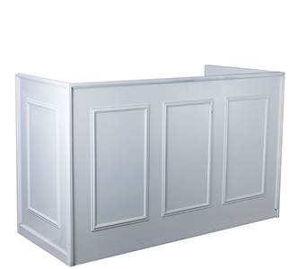 White Folding Bar