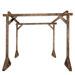 8' x 8' Wooden Arbor